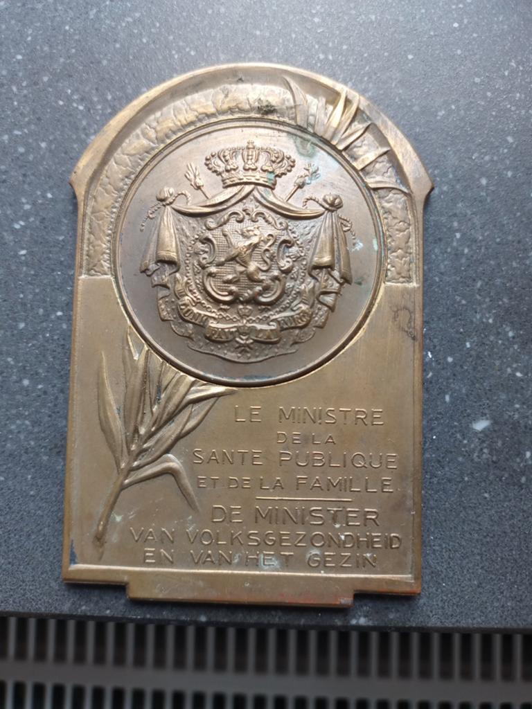 Bronzen gedenkpenning, Enlèvement, Bronze