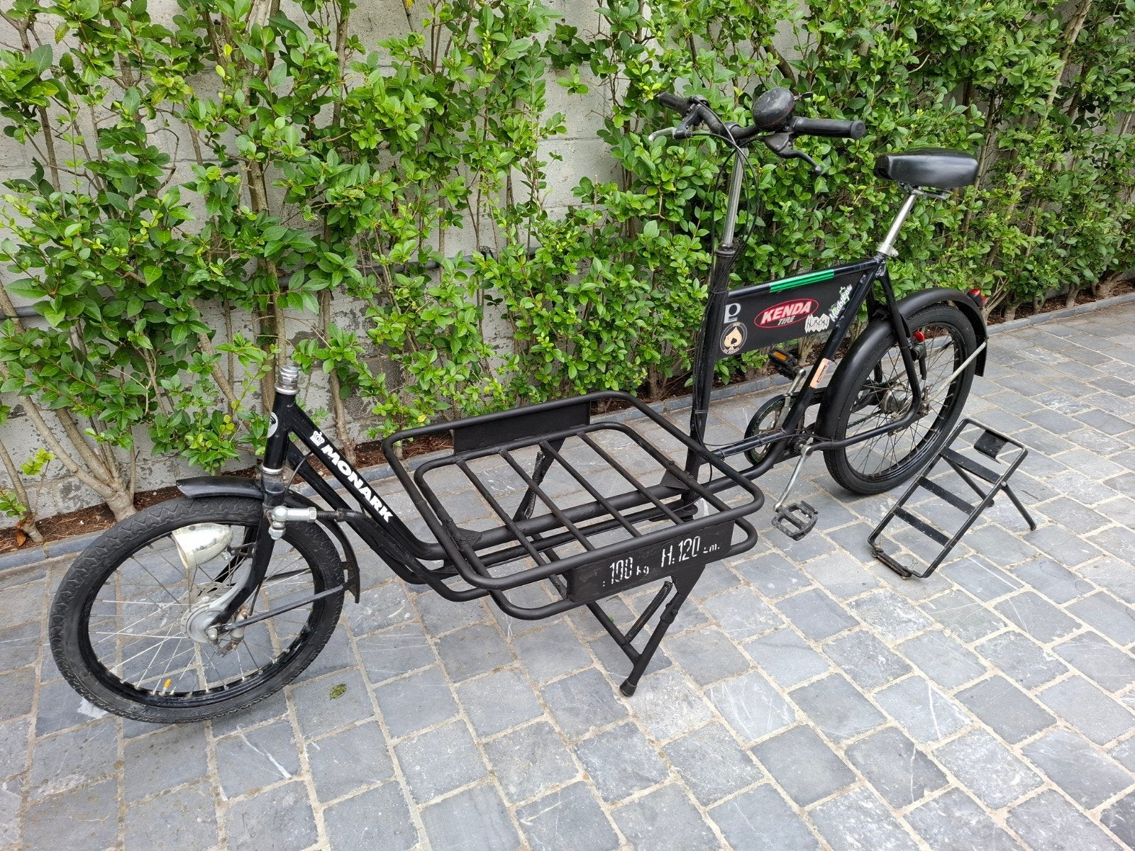 Cargo - bakfiets, Fietsen en Brommers, Gebruikt, Goederen, Trommelrem, Ophalen