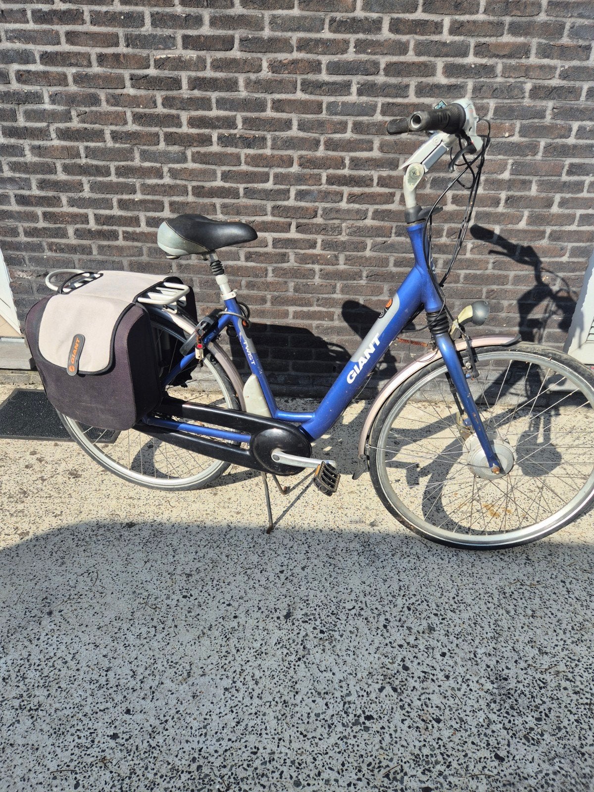electrische damesfiets Giant voor opmaak, Ophalen, Gebruikt, (Extra) lage instap, 47 tot 50 cm