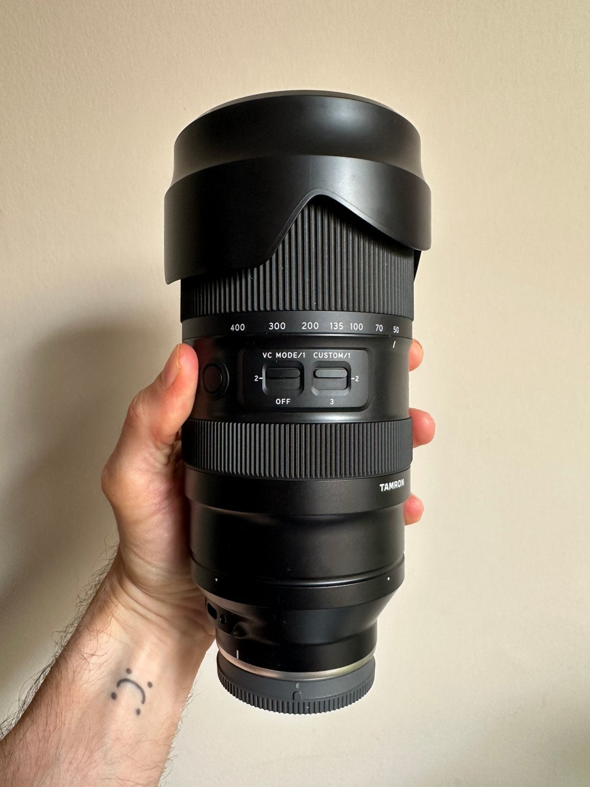 Tamron 50-400 mm for Sony, Ophalen, Zo goed als nieuw