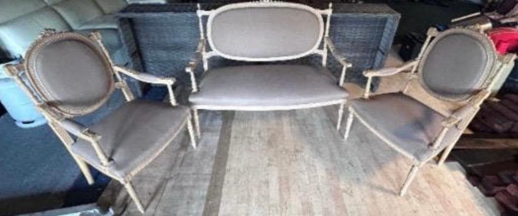 Lodewijk Quatorze XIV mooie salon ,recentelijk nieuwbekleed, Enlèvement
