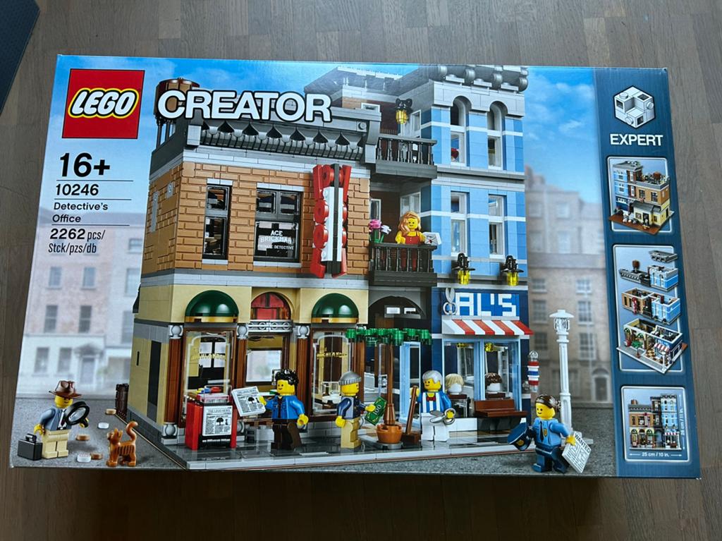 Lego 10246 detective, Ophalen, Zo goed als nieuw, Lego