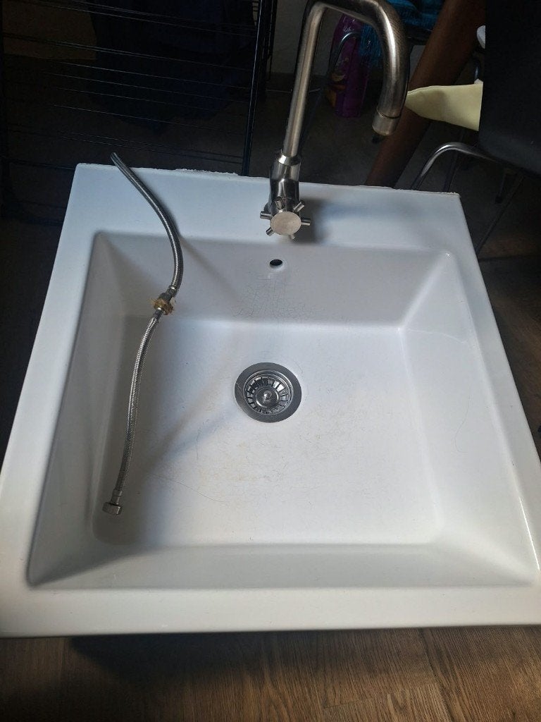 Lavabo/ spoelbak Domsjö Ikea, Maison & Meubles, 25 à 50 cm, Moins de 100 cm, Enlèvement, Utilisé
