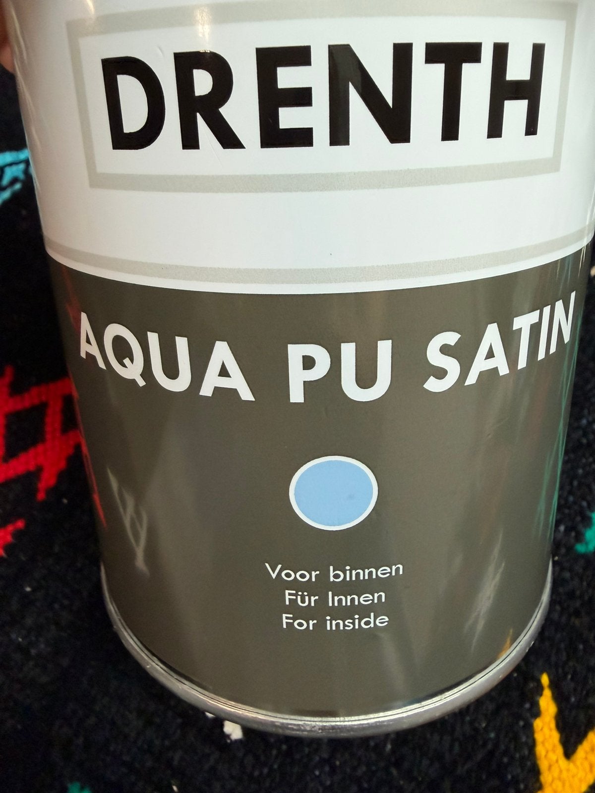 Drenth watergedragen okergele lak 1liter, Ophalen of Verzenden, Nieuw