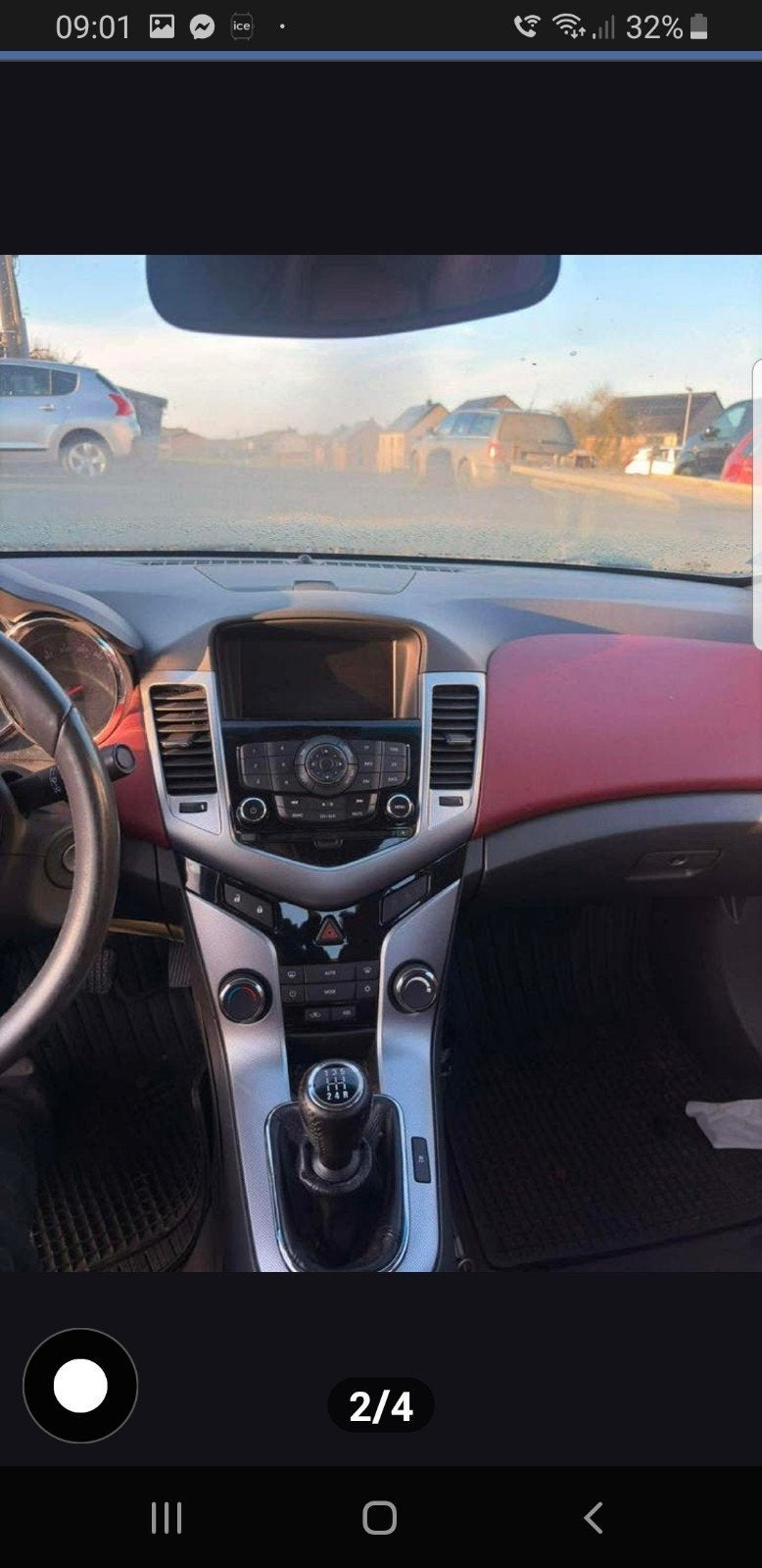 A vendre chevrolet cruze accidentée, Autos, Cuir, Achat, Cruze, Diesel