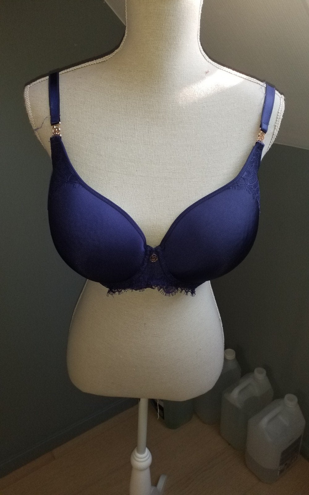 Soutien-gorge bleu violet, Linga Dore, Enlèvement ou Envoi, Bleu, Soutien-gorge