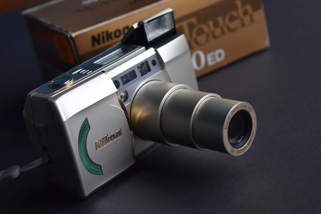 Nikon Lite Touch Zoom 140ED 35mm Compact Film Camera Vintage, Audio, Tv en Foto, Fotocamera's Analoog, Zo goed als nieuw, Compact