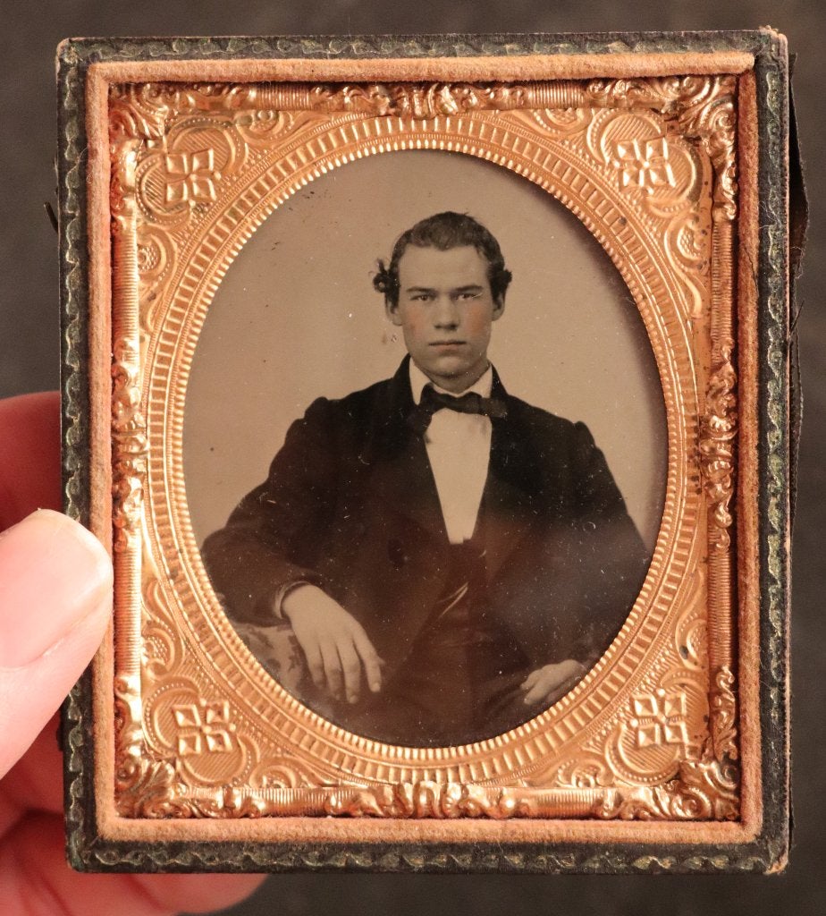 Diverse daguerreotype foto's, Ophalen of Verzenden, Foto, Fotografie, Achter glas