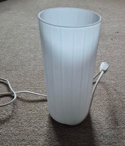 nachtlamp, Huis en Inrichting, Ophalen, Zo goed als nieuw, Glas, Nachtlamp