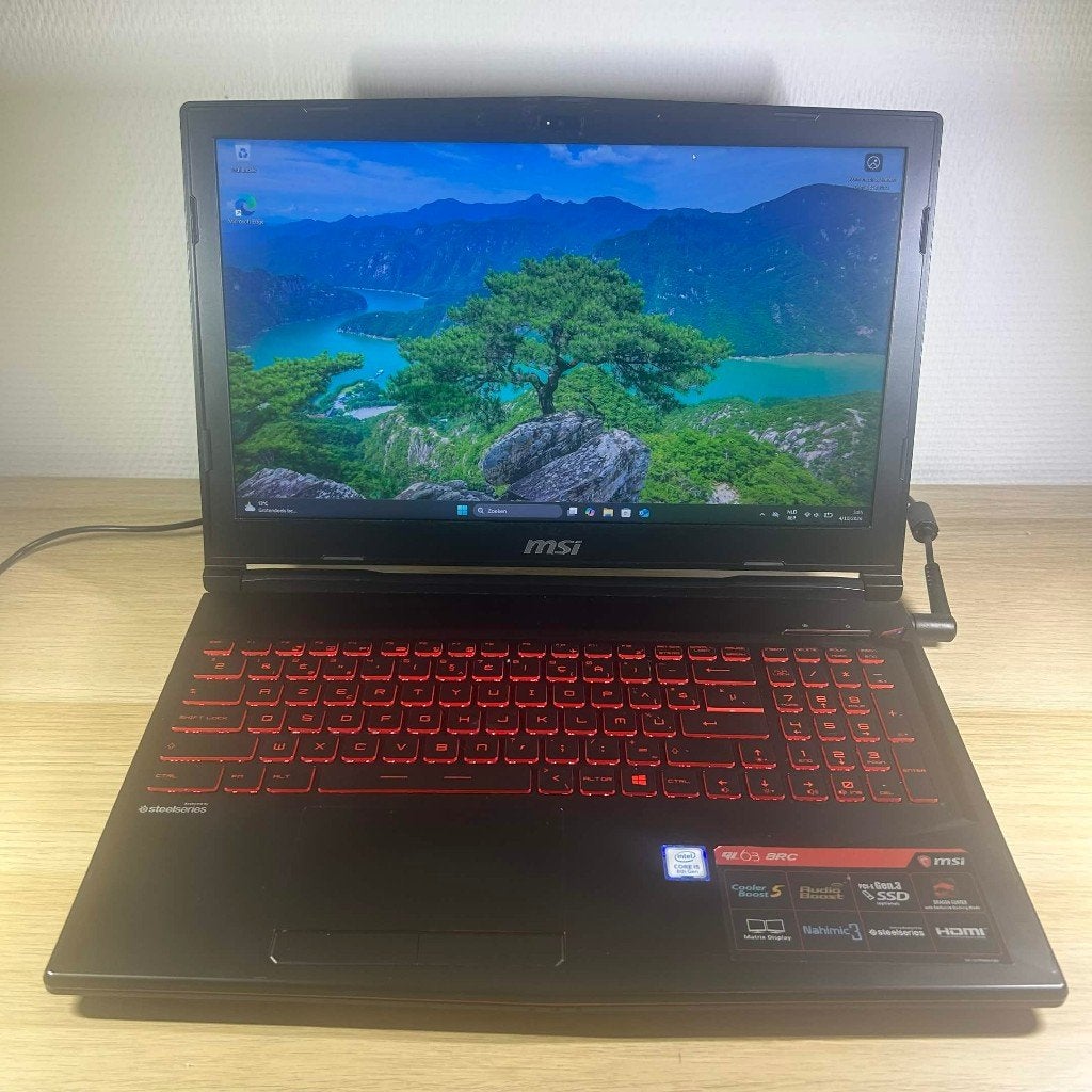 Gaming Laptop MSI GL63 8RC, Computers en Software, Ophalen, Msi, Met videokaart, 2 tot 3 Ghz