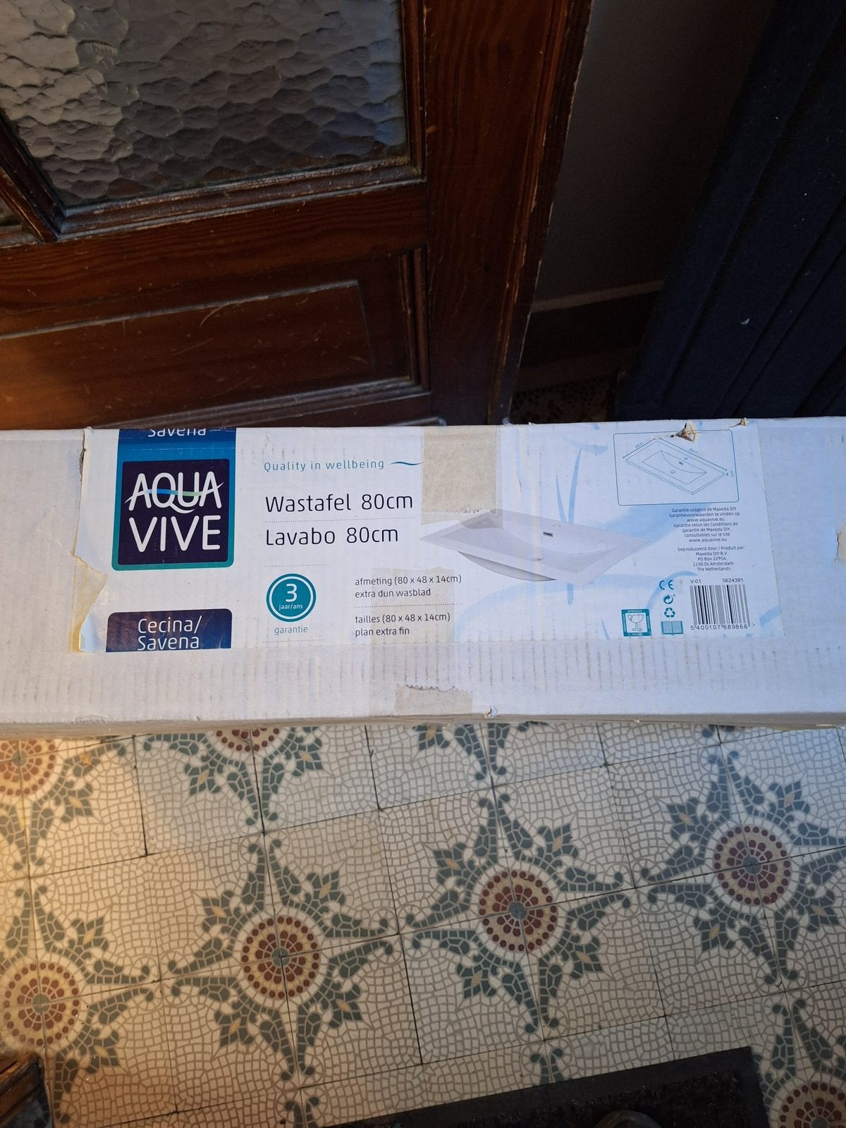 Lavabo Aqua Vive toilette blanc, Enlèvement, Neuf