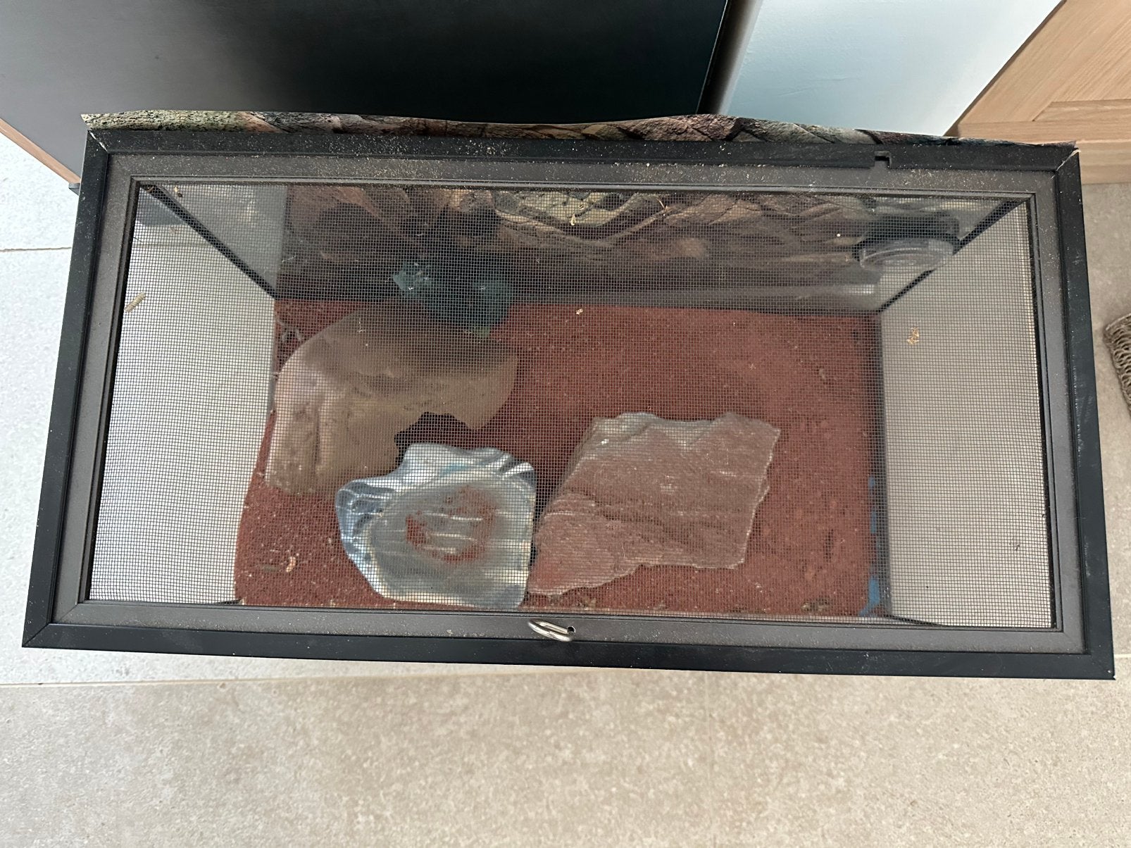 Terrarium, Ophalen, Gebruikt