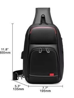 9.7 " Crossbody Schoudertas met Usb aansluiting (nieuw), Ophalen, Nieuw
