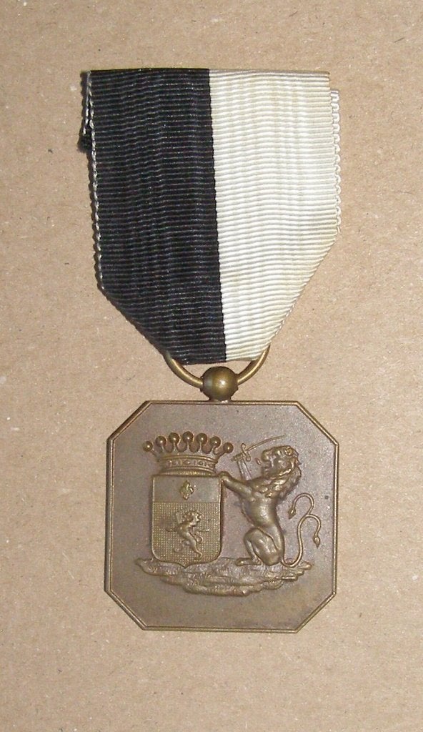 Médaille de Charleroi 14-18, Enlèvement ou Envoi, Armée de terre, Ruban, Médaille ou Ailes
