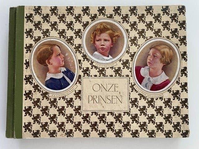 Album collection vintage « Nos Princes » Edit Côte D'Or 1940, Enlèvement ou Envoi, Utilisé, Chocolat Cote D'Or, Album d'images