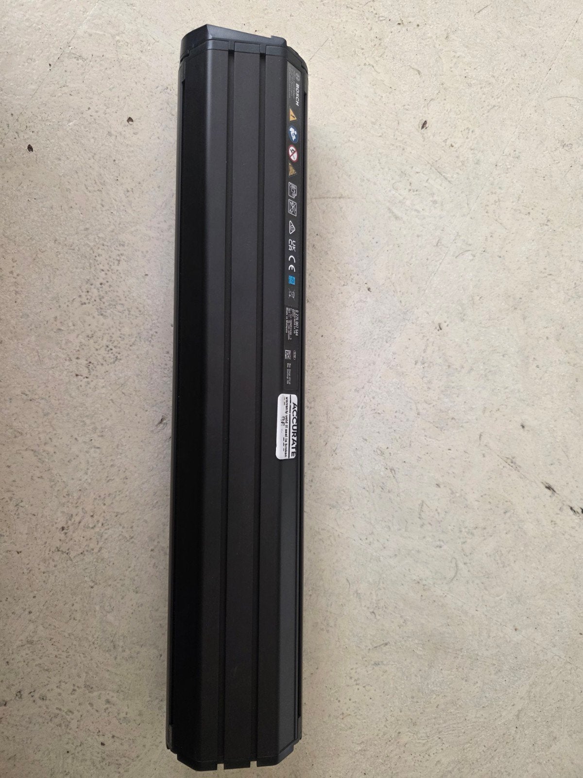 Accu Bosch powertube 625 inutilisé, Enlèvement