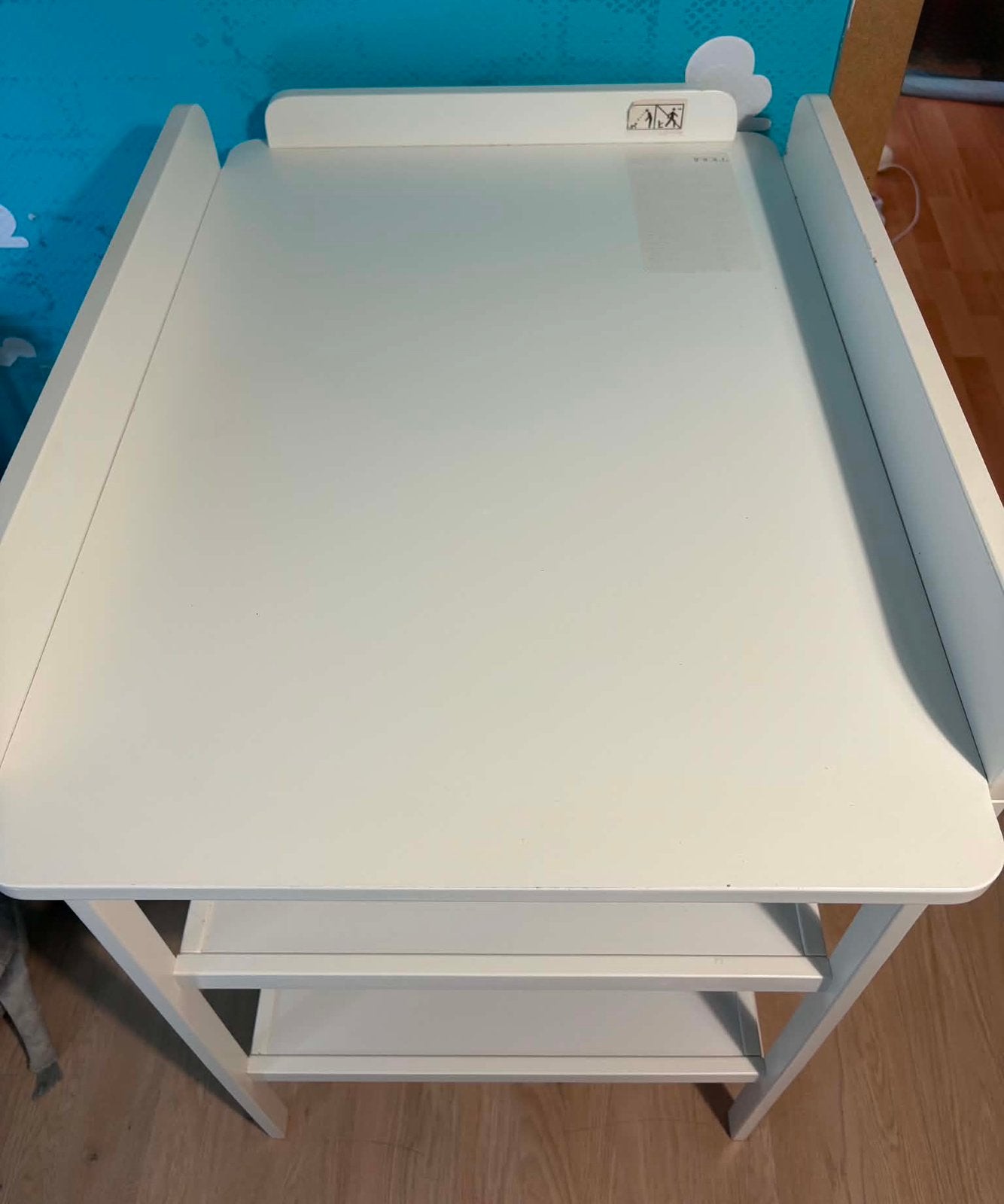 Table a langer, Enlèvement, Comme neuf