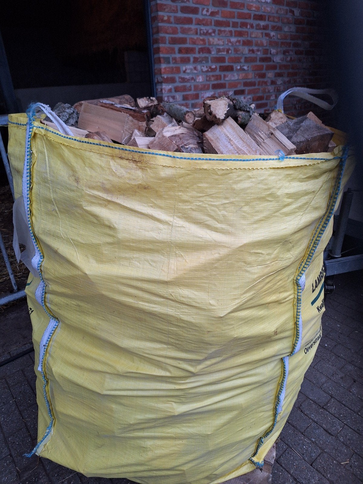 brandhout droog, Ophalen