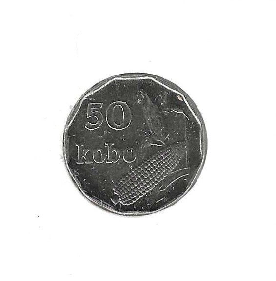 Nigeria, 50 Kobo 1991., Timbres & Monnaies, Enlèvement ou Envoi, Nigeria, Monnaie en vrac