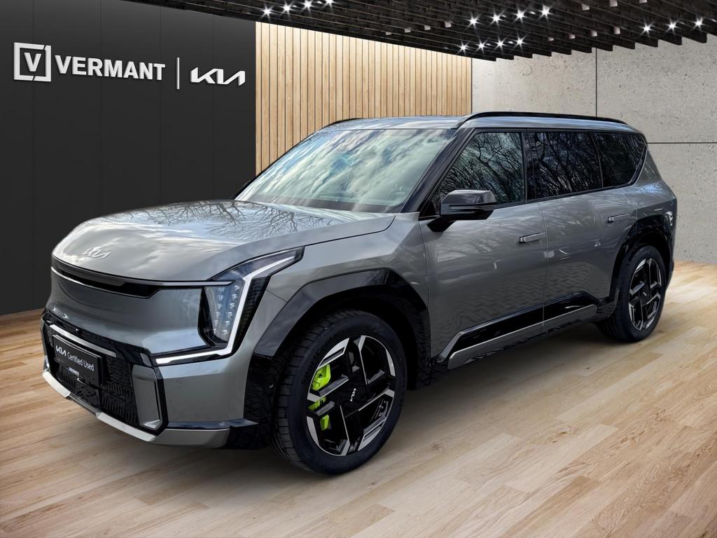 Kia EV9 99,8 kWh AWD GT 7pl - 508pk - Snel leverbaar!, Auto's, Kia, Automaat, 376 kW, EV9, Zwart