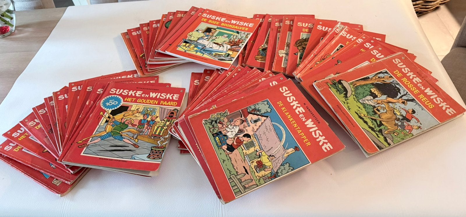 40 Strips Suske en Wiske, Ophalen of Verzenden, Zo goed als nieuw, Europa