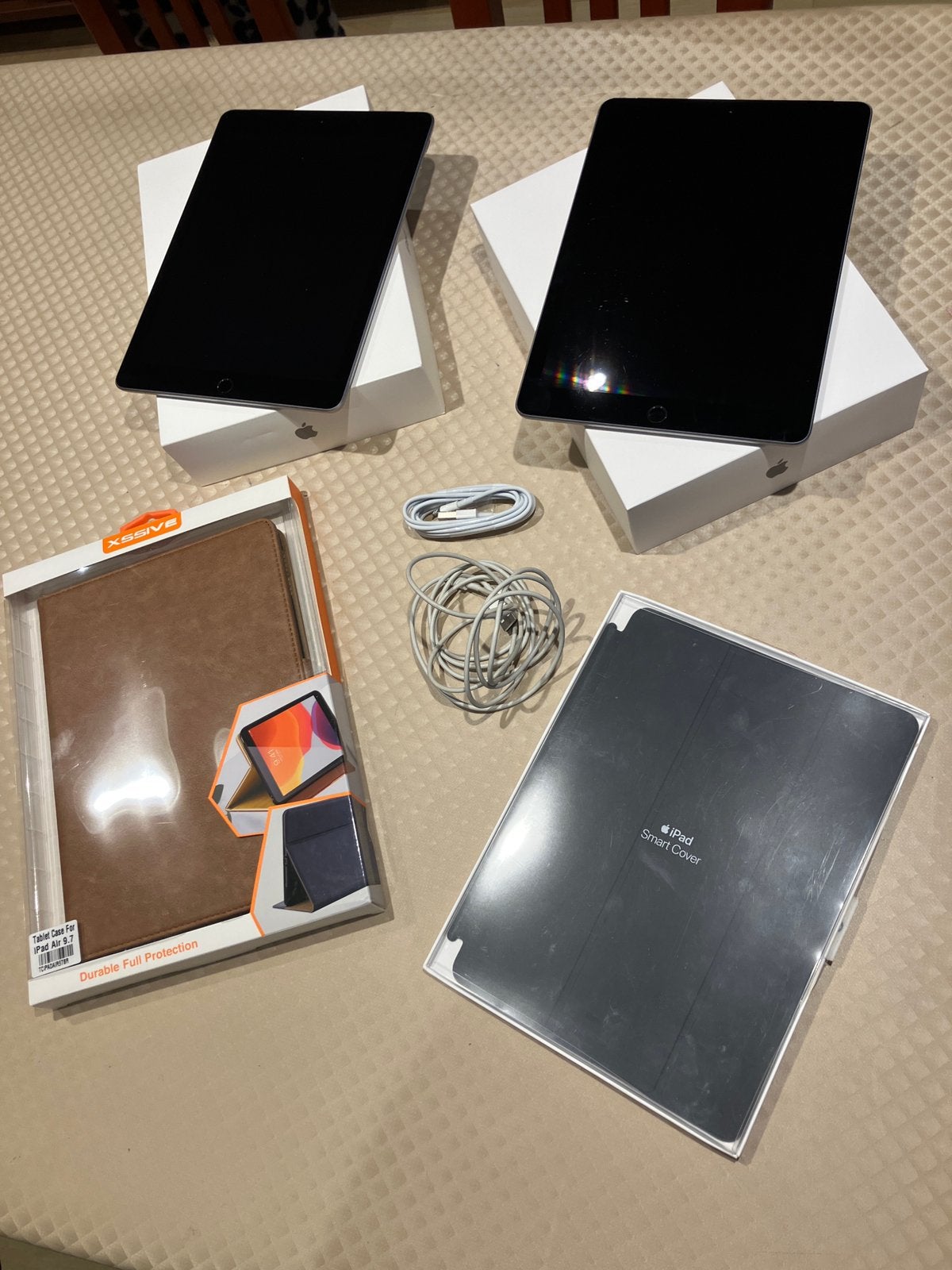 Ipad 6 gen 128gb 4g + ipad 5 gen 128gb 4g + acc, beide top!, Computers en Software, Ophalen, Gebruikt