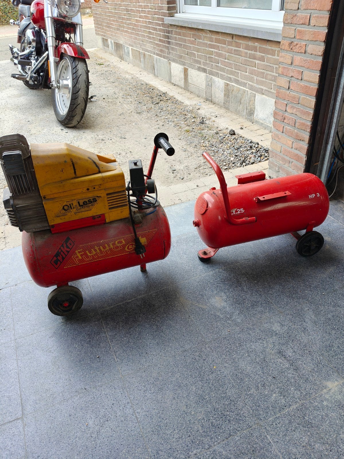 compressor, Doe-het-zelf en Bouw, Ophalen