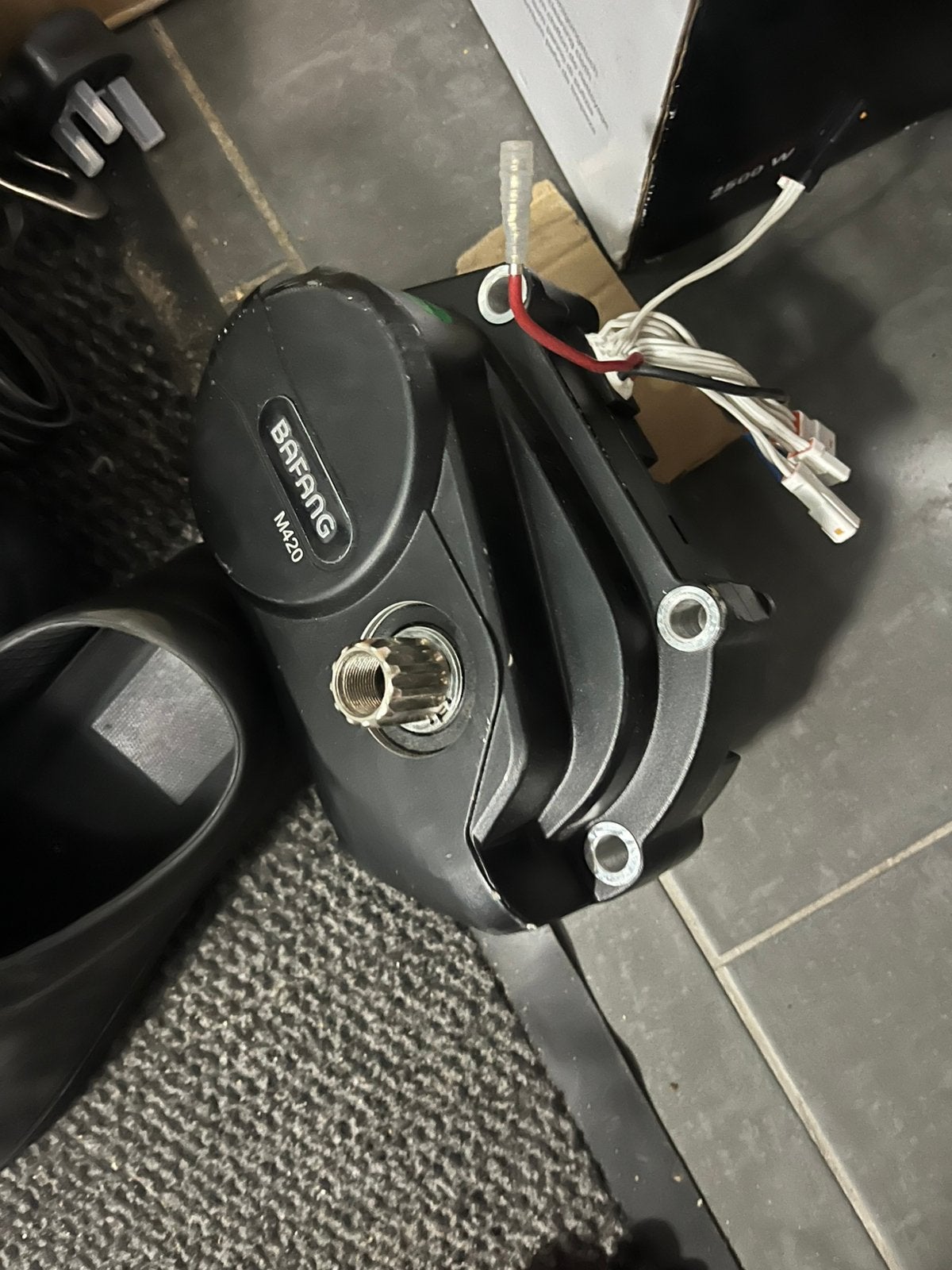 Bafang M420 Middenmotor voor E-Bike (250W - 36V - 80Nm), Ophalen of Verzenden, Zo goed als nieuw