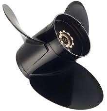 Aluminium 3-blad Black Max propeller 16 x 16, Ophalen, Zo goed als nieuw, Motor en Techniek, Motorboot