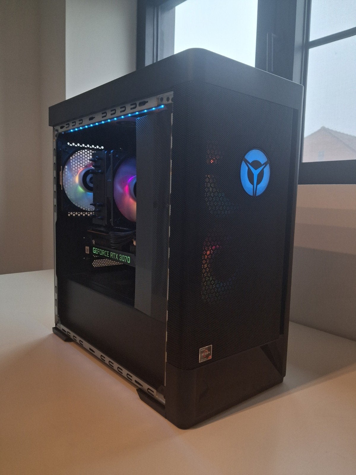 Lenovo T5 Gaming PC|Ryzen 7 5800|RTX 3070|32GB ram|1TB ssd, Computers en Software, Ophalen, 32 GB, Zo goed als nieuw, AMD Ryzen 7