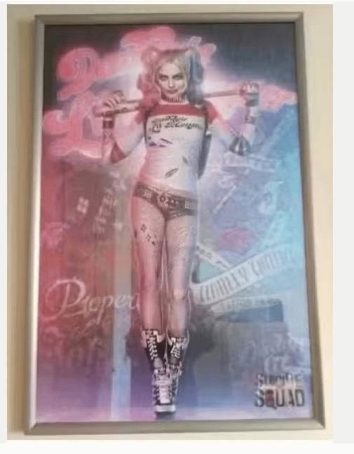 DC Posters - Harley Quinn (Framed / Unframed) (Nieuwstaat), Verzamelen, Ophalen of Verzenden, Nieuw, Rechthoekig Staand, Film en Tv