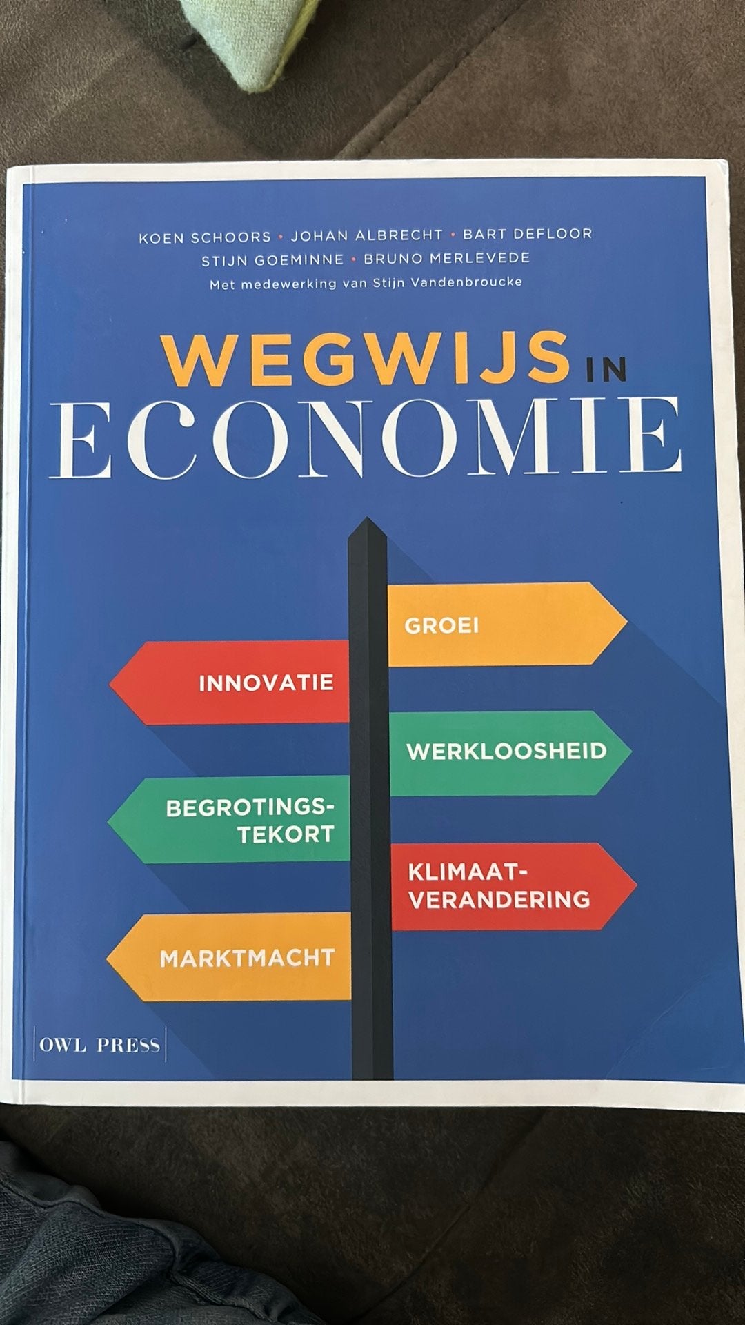Wegwijs in Economie (Handelswetenschappen 1ste jaar), Boeken, Ophalen, Zo goed als nieuw