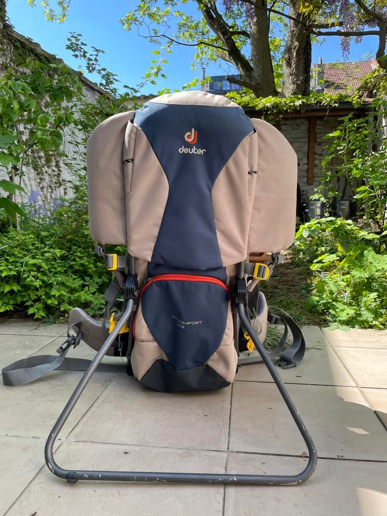 Draakzak/wandelrugzak Deuter, Kinderen en Baby's, Overige merken, Gebruikt, Ophalen of Verzenden, Rug