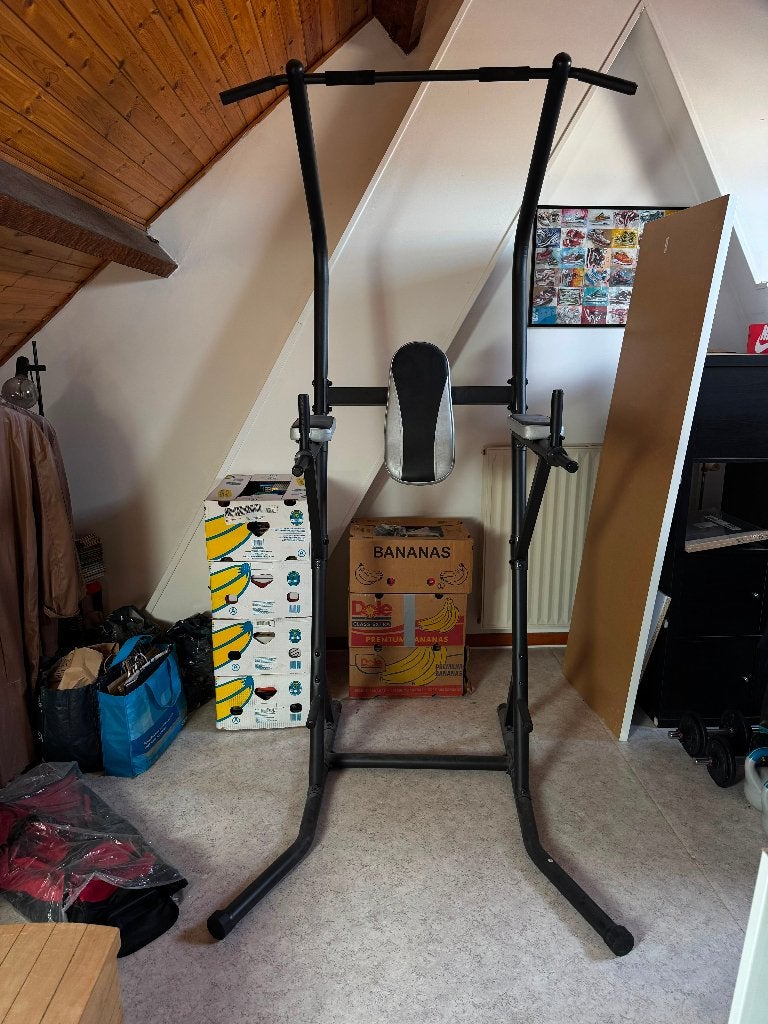 Gorilla Sports Power Tower Deluxe, Ophalen, Overige materialen, Armen, Gebruikt