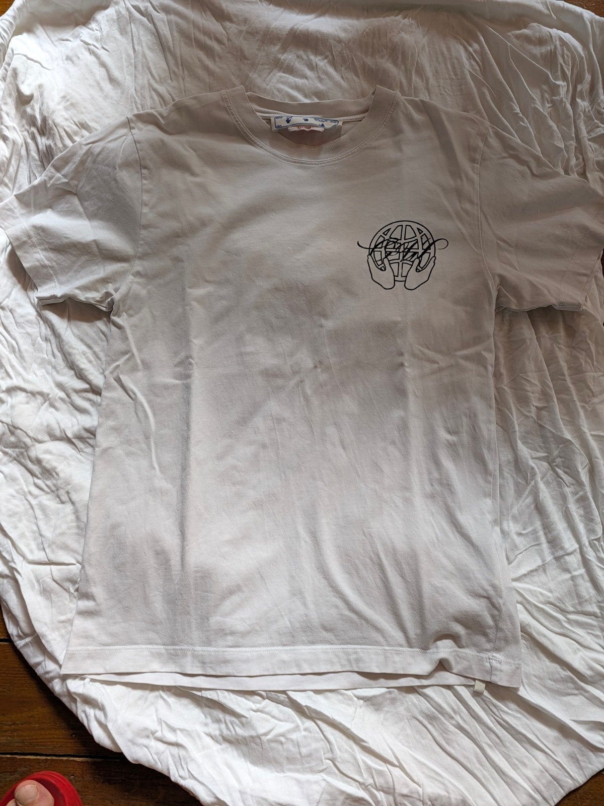 t shirt OFF WHITE, Kleding | Heren, Ophalen of Verzenden, Maat 48/50 (M), Wit, Off-White
