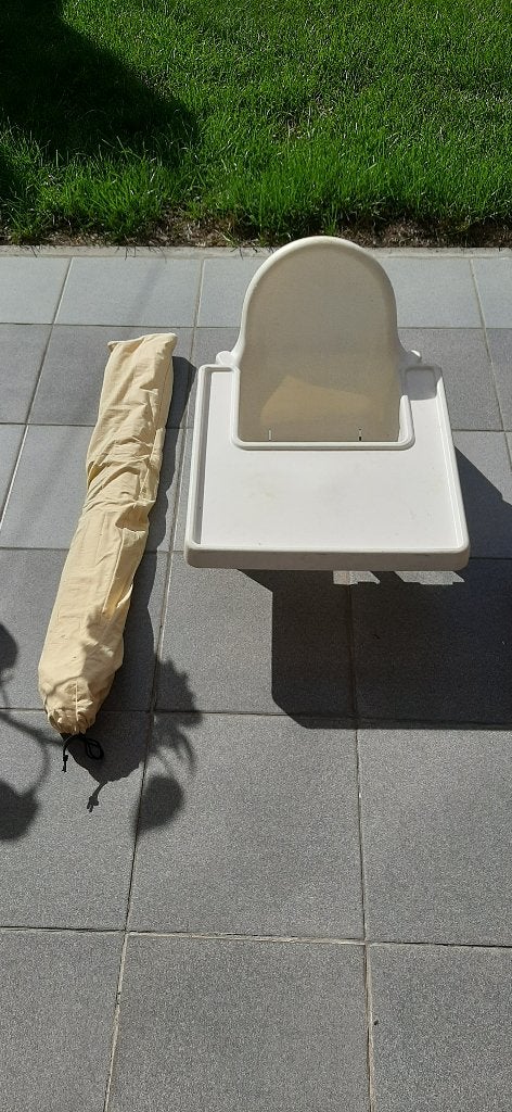 Chaise haute IKEA ANTILOP + tablette, Enfants & Bébés, Enlèvement, Utilisé