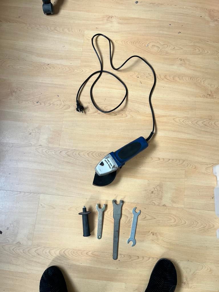 Powerplus slijpschijf, Doe-het-zelf en Bouw, Ophalen, Gebruikt, 700 tot 1000 watt, Haakse handslijpmachine