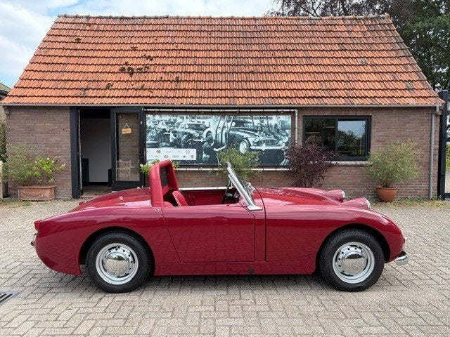Austin Healey Sprite MK1, 1959, Autos, Rouge, Achat, Boîte manuelle, 2 portes