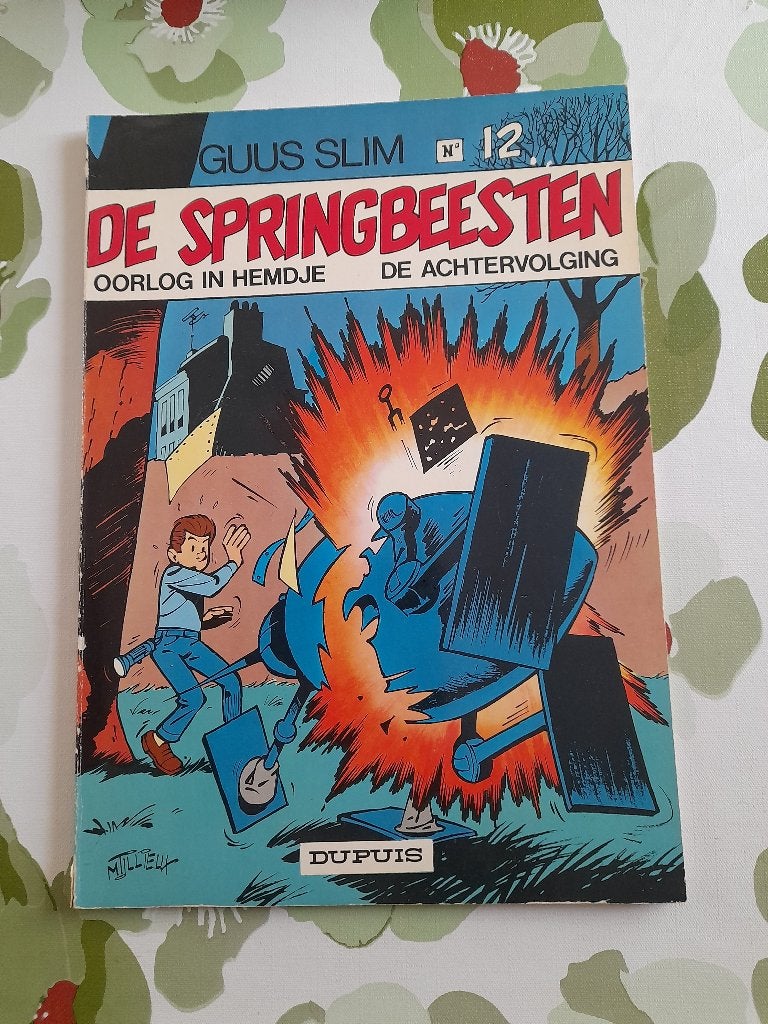 Guus Slim nr 12 "De springbeesten" eerste druk 1971, Boeken, Ophalen of Verzenden, Zo goed als nieuw