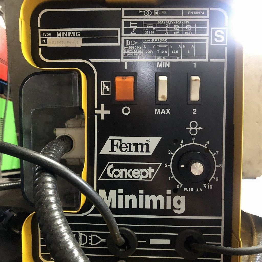 mig / halfautomaat, Enlèvement, Comme neuf, Moins de 150 ampères, CO2