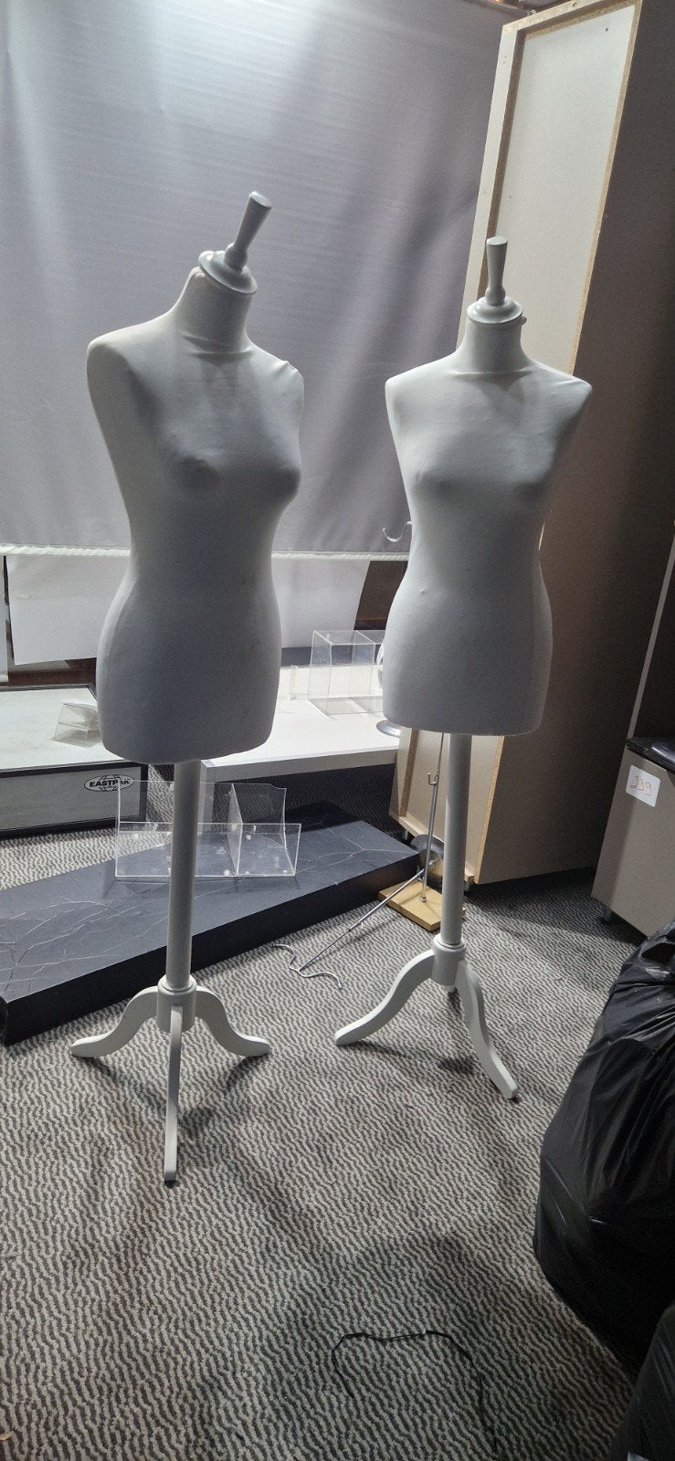 Mannequin femme., Enlèvement