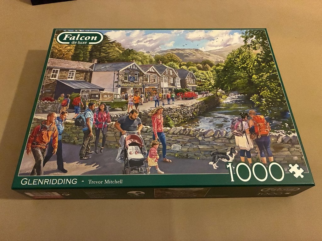 Falcon puzzel 1000 stukjes, Ophalen, 500 t/m 1500 stukjes, Gebruikt, Legpuzzel