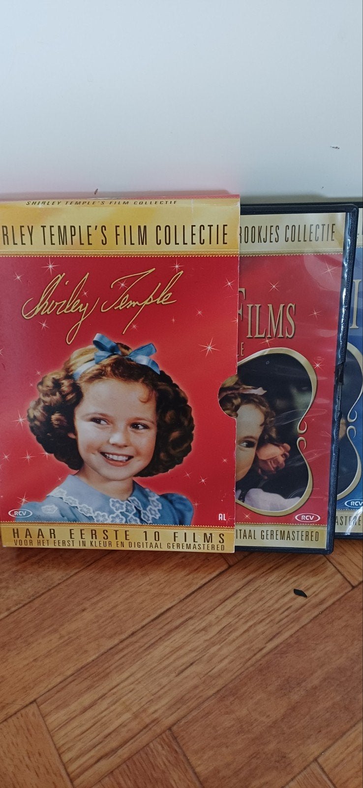 DVD BOX Shirley Temple in kleur, Ophalen