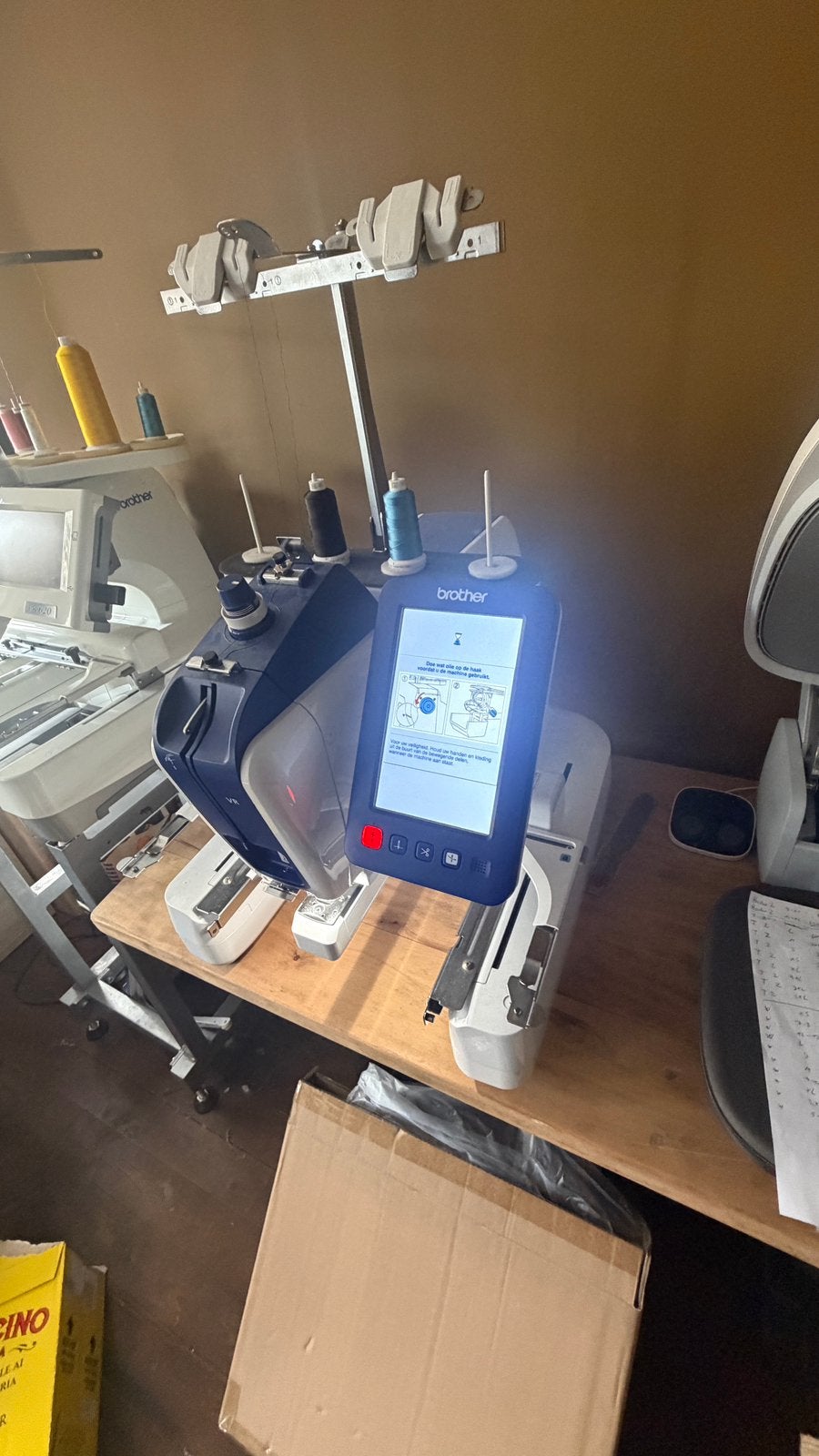 Brother VR borduurmachine, Ophalen, Zo goed als nieuw