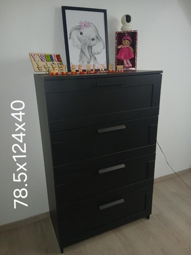 Commode noir