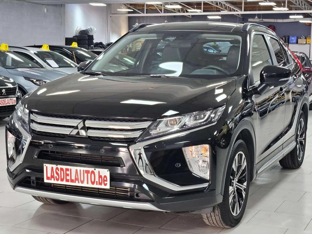 Mitsubishi Eclipse Cross 1.5i Intense Clim Cuir Chauffants G, Auto's, Mitsubishi, Zwart, SUV of Terreinwagen, 1499 cc, 163 pk