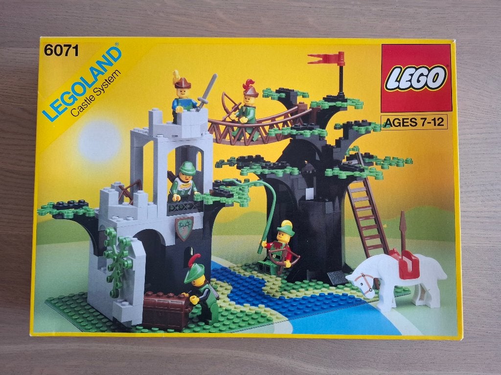 Lego Kasteel 6071: River Crossing + Doos + Instructions, Enlèvement ou Envoi, Lego, Ensemble complet, Comme neuf