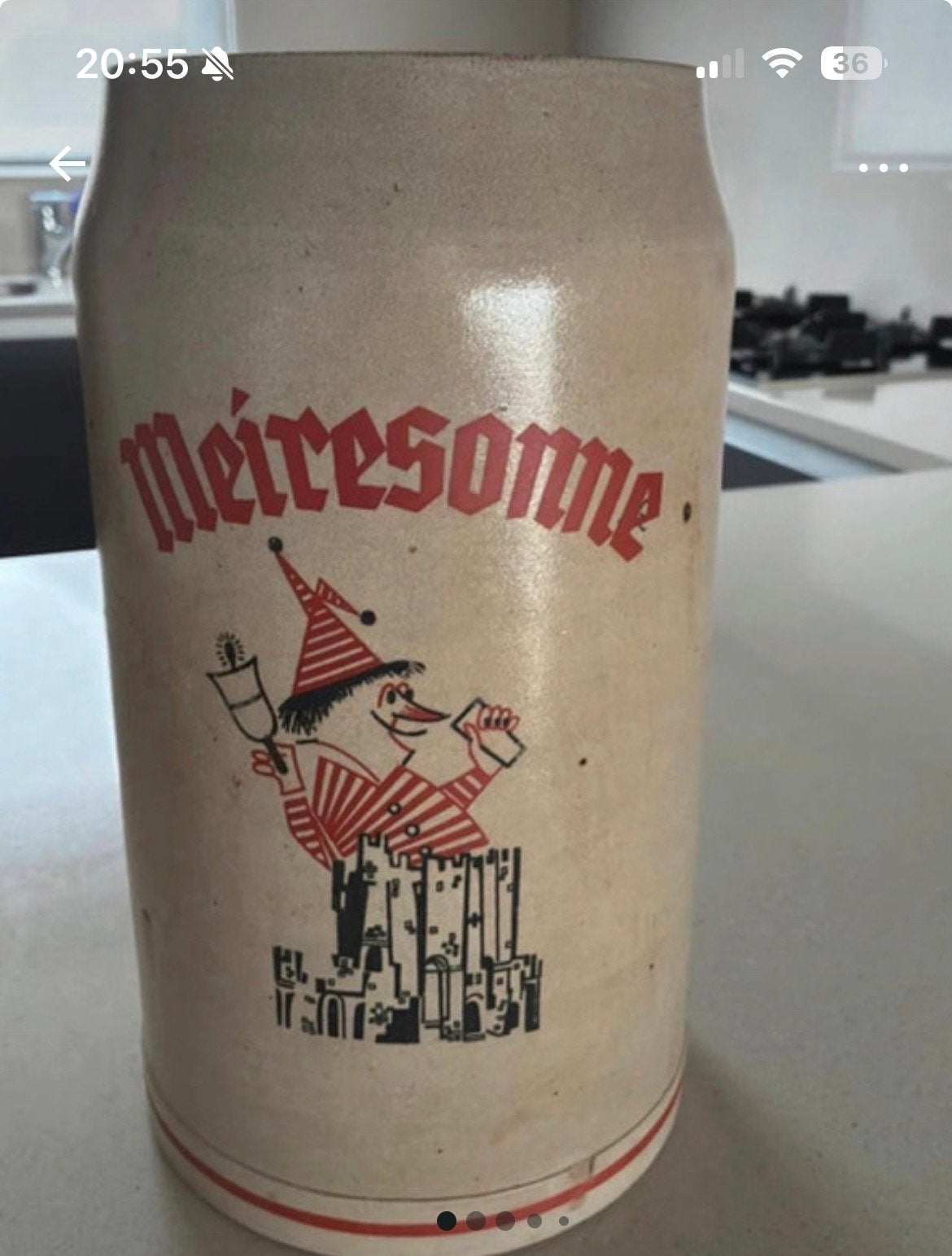 Meiresonne bierpul 5L, Ophalen, Gebruikt, Glas of Glazen, Overige merken