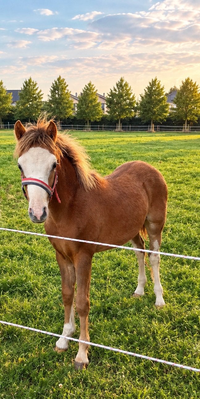 Super knappe hengst veulen, Avec pedigree, Poney C (1.27 m à 1.37m), Étalon, 0 à 2 ans