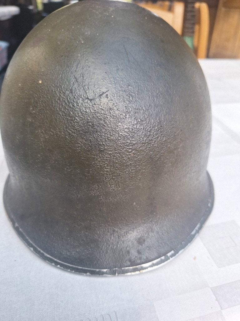 casque lourd us ww2, Enlèvement ou Envoi, Armée de terre, Casque ou Béret